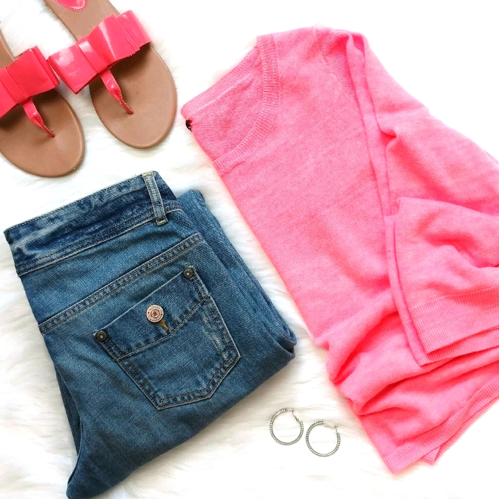 J Crew linen sweater